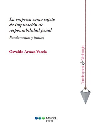 cover image of La empresa como sujeto de imputación de responsabilidad penal